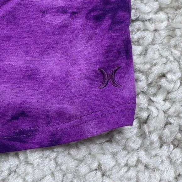 Hurley Ginger Skull Cut Out Tank Purple NEW - Picture 9 of 10